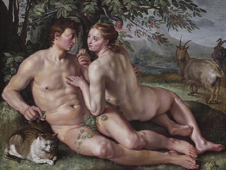 The Fall of Man, Hendrick Goltzius